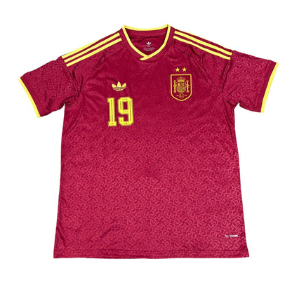 LAMINE YAMAL #19 Spain 2 Stars Special Player Version Jersey 2026 World Cup Red