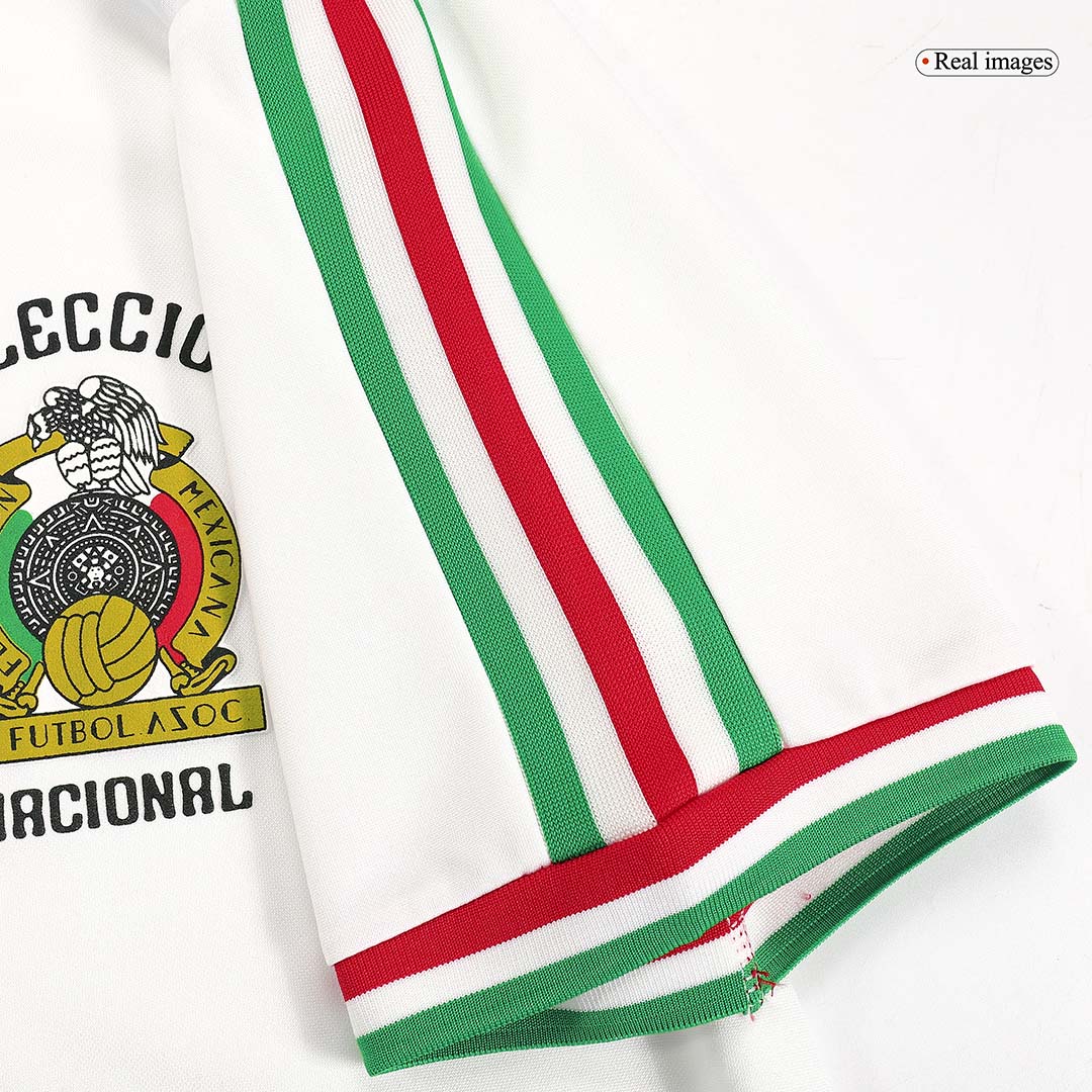 Camiseta retro de fútbol de visitante de México 1985
