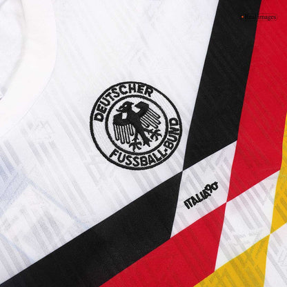 Camiseta retro de fútbol de Alemania 1990 (local)