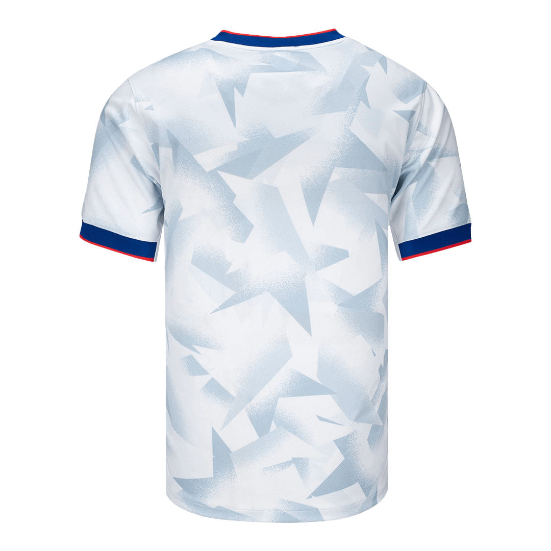 Camiseta de local de la selección femenina de fútbol de Estados Unidos (USWNT) masculina 2025, blanca - Equipo femenino