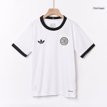 Conjunto de fútbol infantil conmemorativo del 125.º aniversario de Alemania (camiseta + pantalón corto) 2025 Blanco
