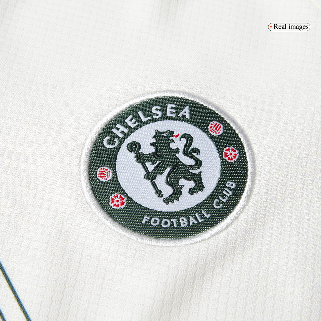Conjunto completo de visitante del Chelsea para niños 2025/26