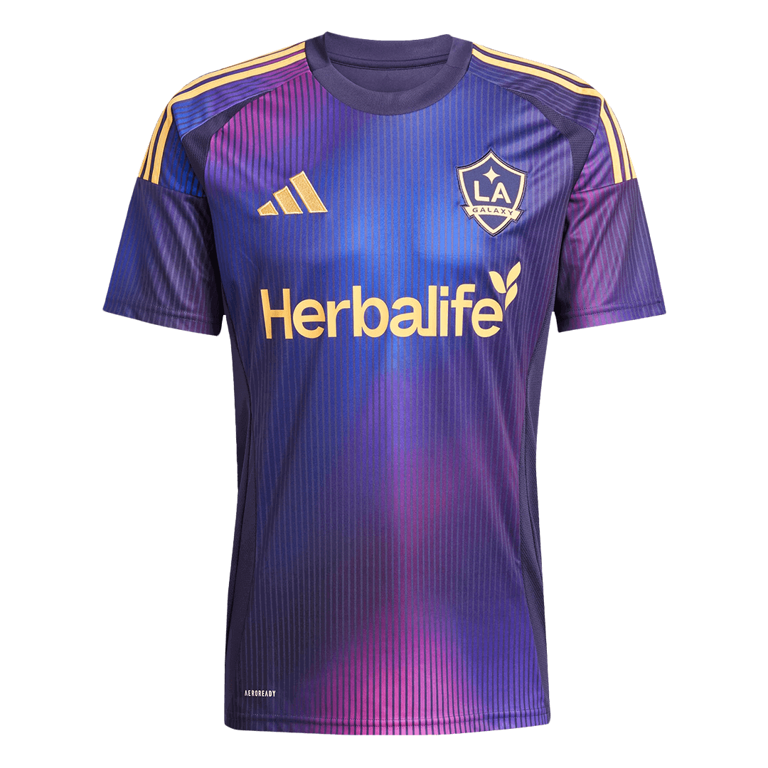 Camiseta de visitante del LA Galaxy 2025 Morada
