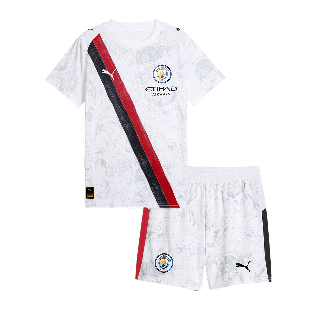 Manchester City KidSuper Kid's Jersey Kit - Jersey+Shorts 2025/26