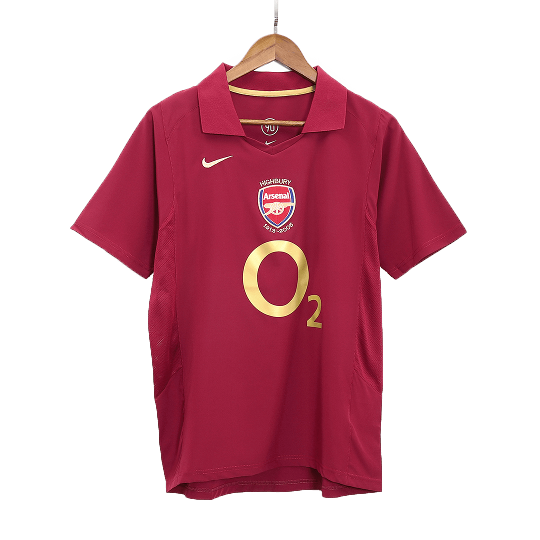 Arsenal 2005/06 Home Retro Soccer Jersey