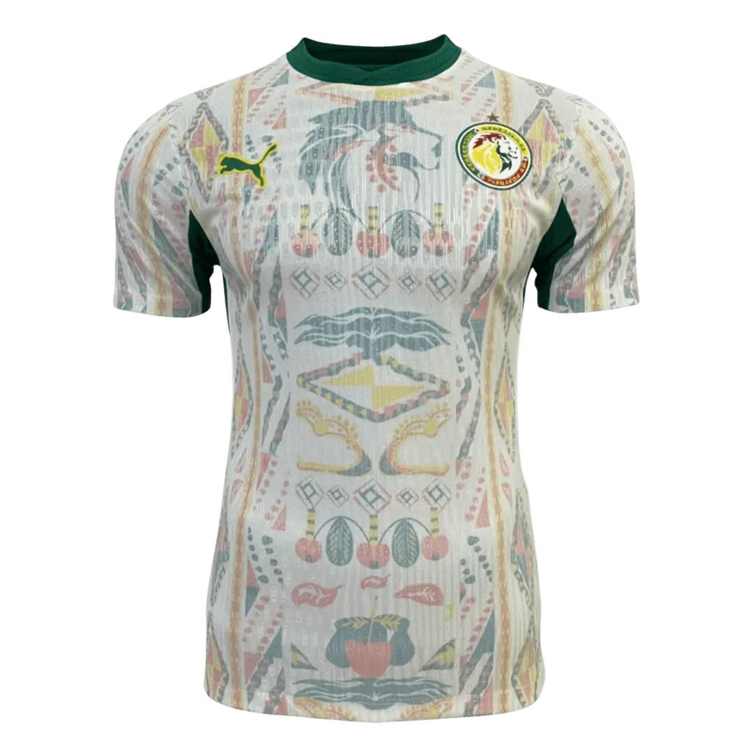 Camiseta de fútbol de Senegal para la Copa Mundial de 2026 (versión jugador, visitante)