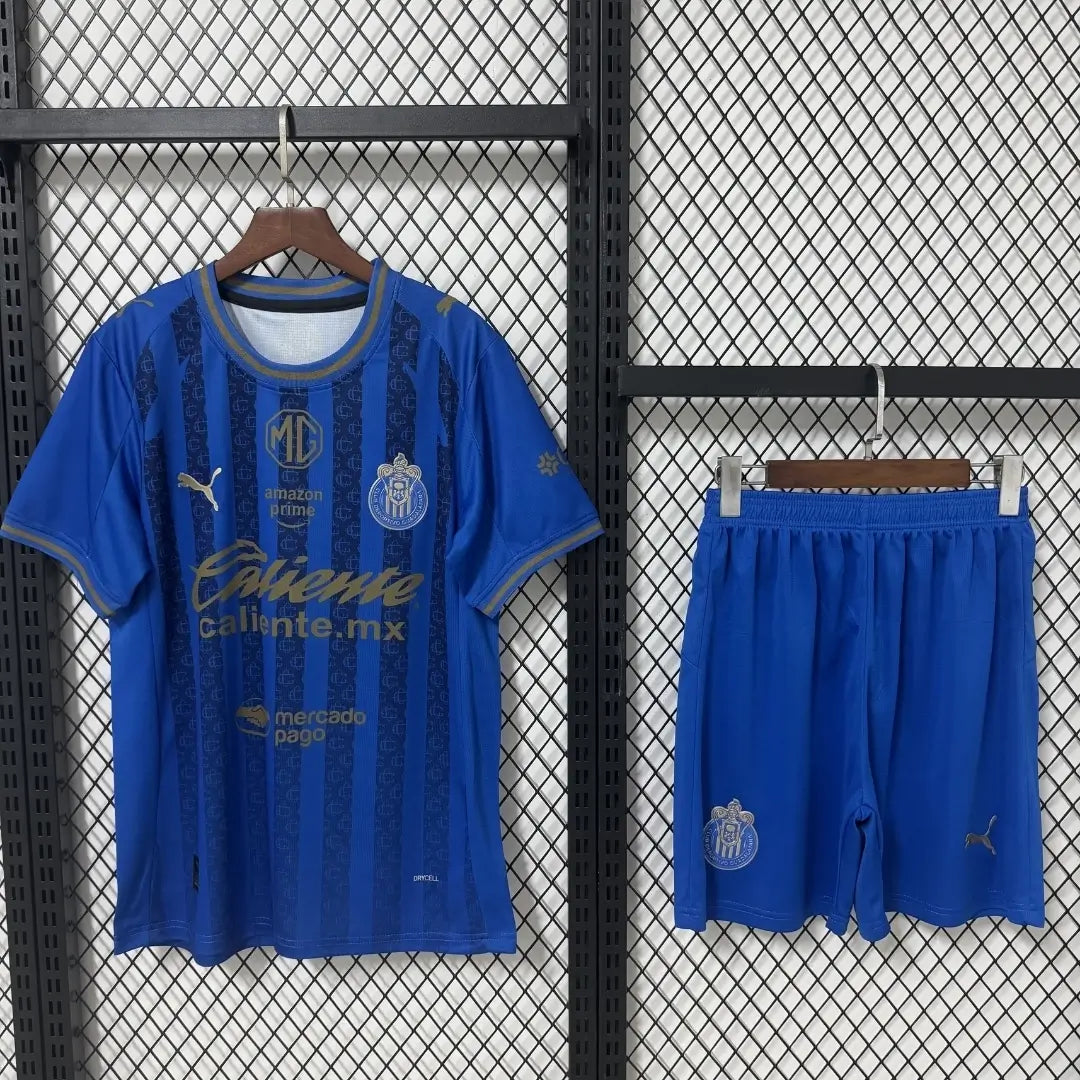 Chivas Third Away Soccer Kit - Jersey + Shorts 2025/26