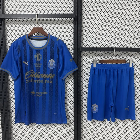 Chivas Third Away Soccer Kit - Jersey + Shorts 2025/26