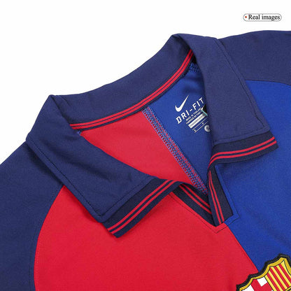 Camiseta de fútbol retro local del Barcelona 1999/00