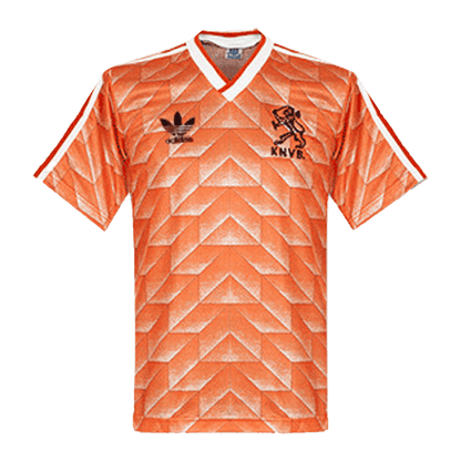Camiseta retro de fútbol de los Países Bajos de 1988