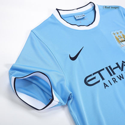 Camiseta retro de fútbol del Manchester City 2013/14 (local)