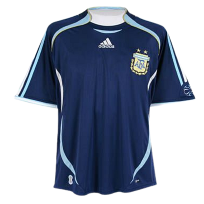 Camiseta retro de visitante de Argentina 2006