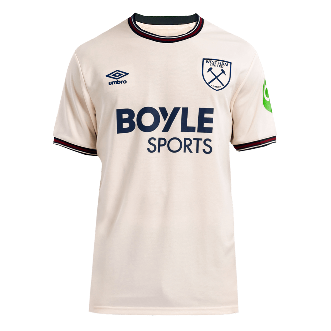 Camiseta de visitante del West Ham United 2025/26