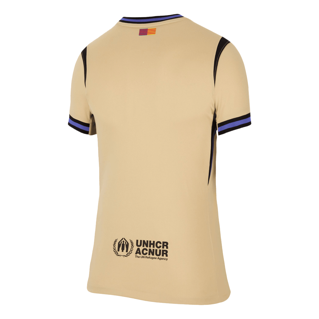 Camiseta de visitante del FC Barcelona femenino 2025/26