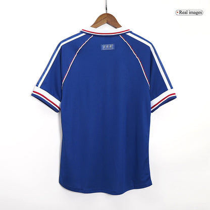 Camiseta retro de fútbol de Francia 1998