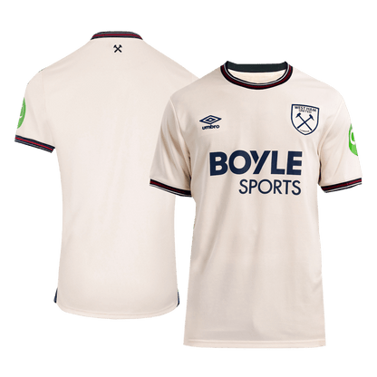 Camiseta de visitante del West Ham United 2025/26