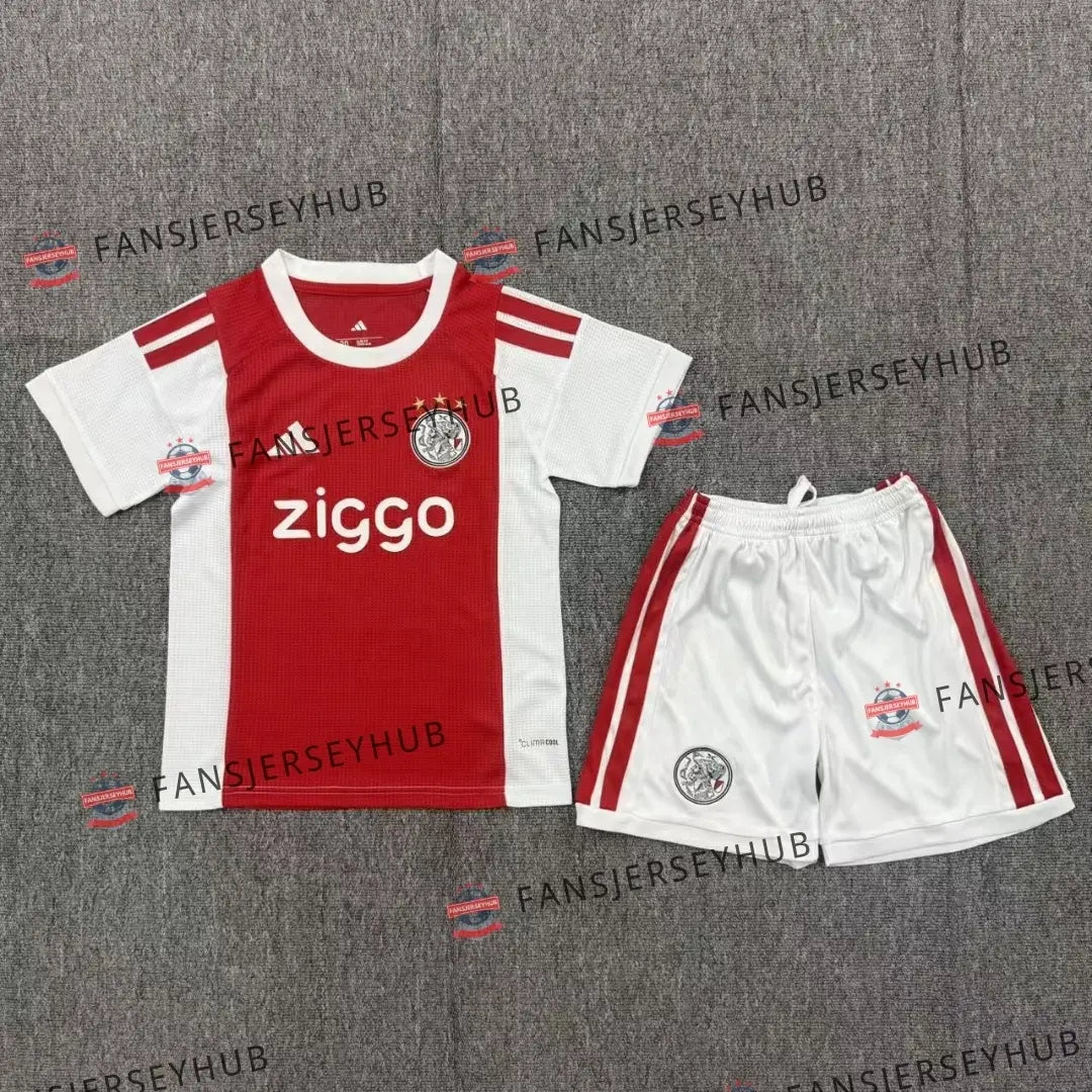 Troisième tenue extérieure enfant de l'Ajax - Maillot + Short 2025/26