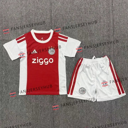 Troisième tenue extérieure enfant de l'Ajax - Maillot + Short 2025/26