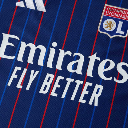 Camiseta de futbol Olympique Lyonnais segunda equipación 2025/26