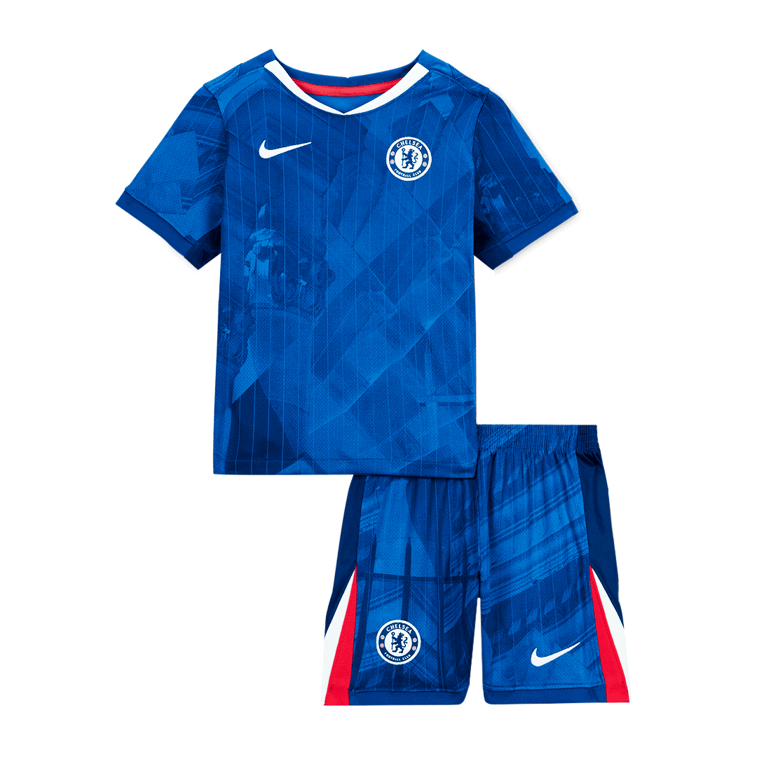 Equipación infantil del Chelsea (local) - Camiseta + Pantalón corto 2025/26
