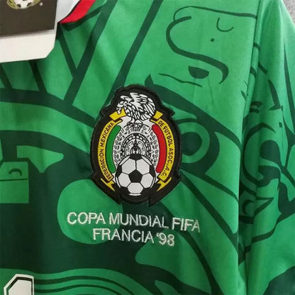 Mexico 1994 Retro Home Soccer Jersey