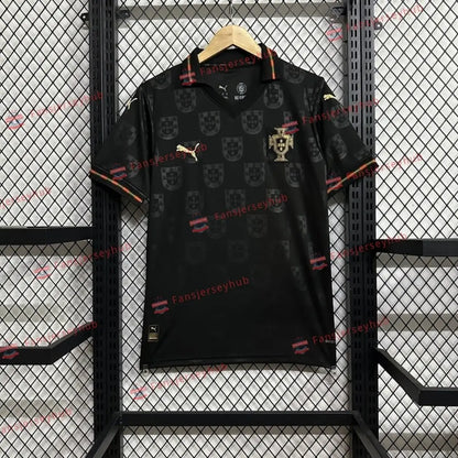 RONALDO #7 Seleção das Quinas Edición Especial Pantera Negra Camiseta Mundial 2026