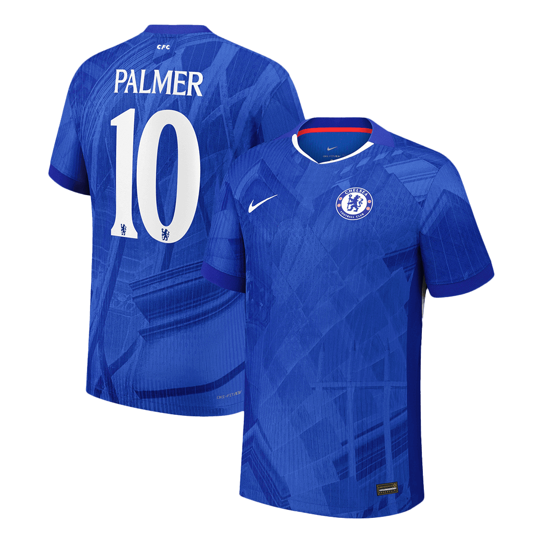 Camiseta de fútbol del Chelsea, versión jugador local, número 10, temporada 2025/26 - Champions League