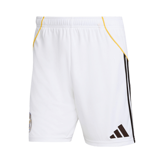 Short de football domicile Real Madrid 25/26 Blanc