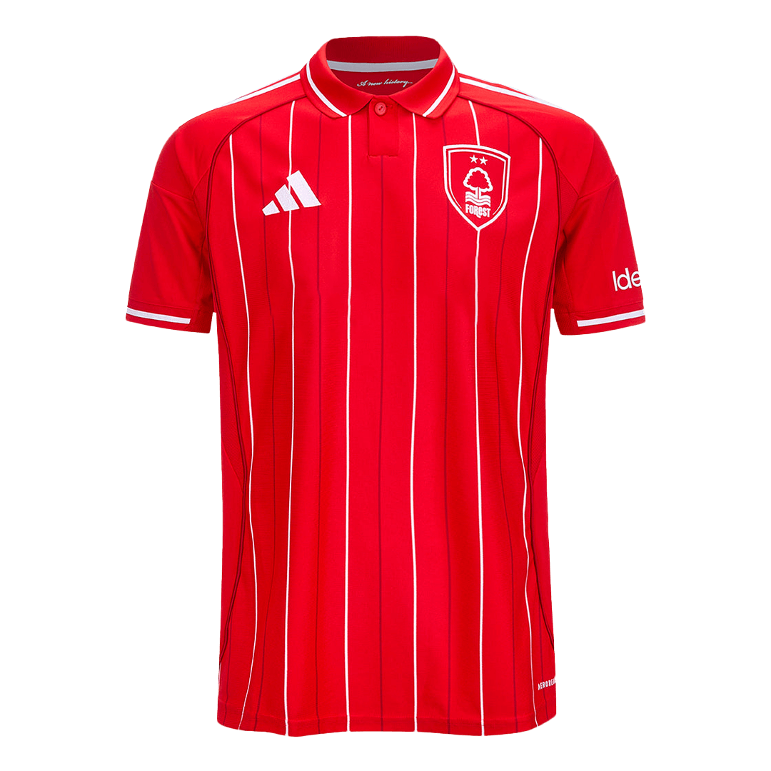 Camiseta de fútbol del Nottingham Forest para la temporada 2025/26