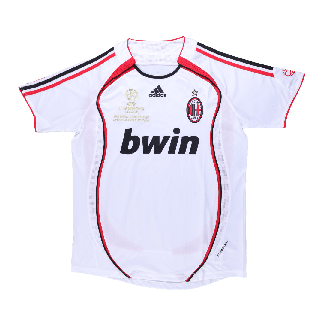 Camiseta retro de visitante del AC Milan 2006/07 - Champions League