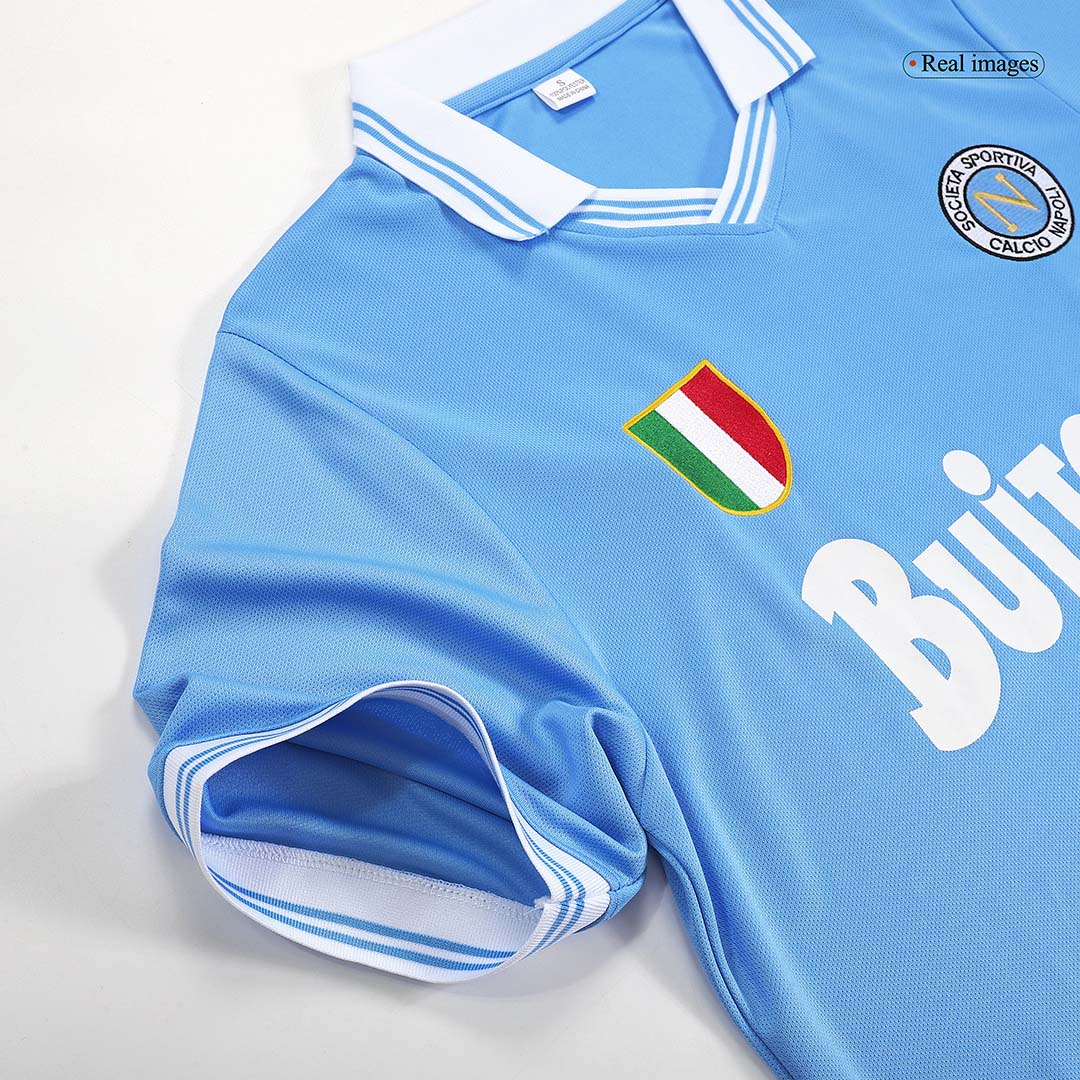 Camiseta retro de fútbol del Napoli 1986/87 (local)