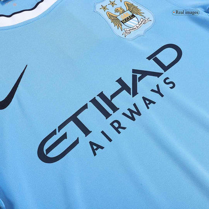 Camiseta retro de fútbol del Manchester City 2013/14 (local)