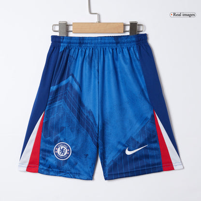 Conjunto completo de local del Chelsea para niños 2025/26
