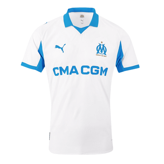Maillot domicile de l'Olympique de Marseille, version joueur, saison 2025/26