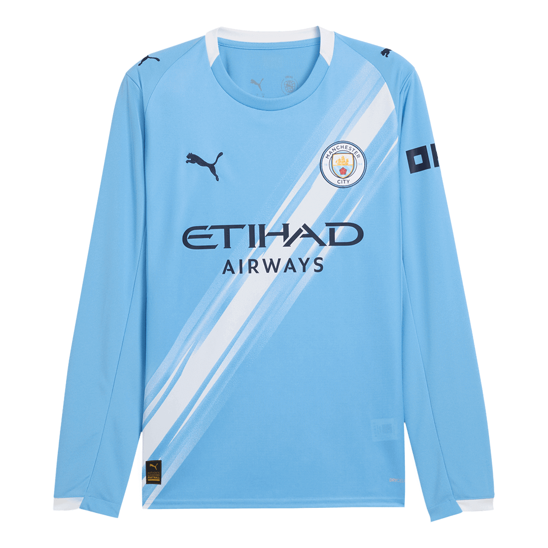 Camiseta de manga larga del Manchester City para la temporada 2025/26