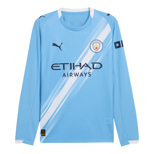 Maillot domicile manches longues de Manchester City 2025/26