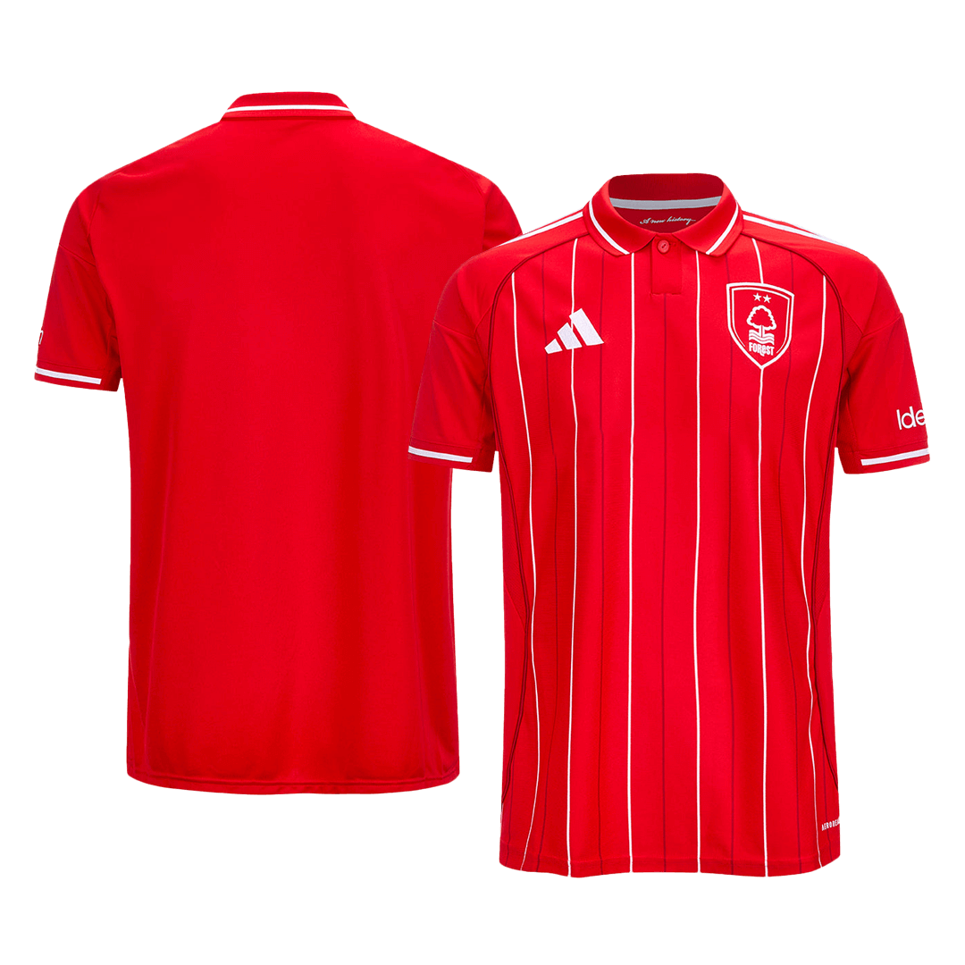 Camiseta de fútbol del Nottingham Forest para la temporada 2025/26