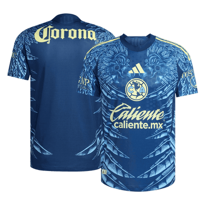 Camiseta de fútbol de visitante del Club América, versión jugador, temporada 2025/26