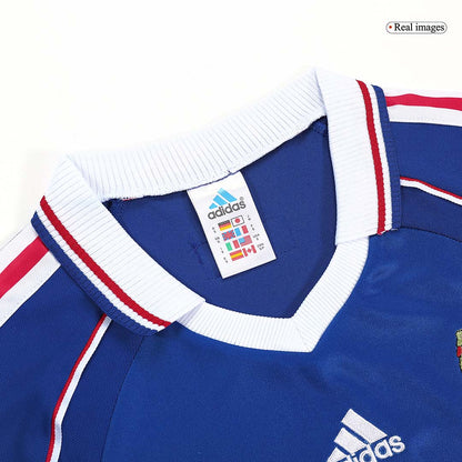 Camiseta retro de fútbol de Francia 1998