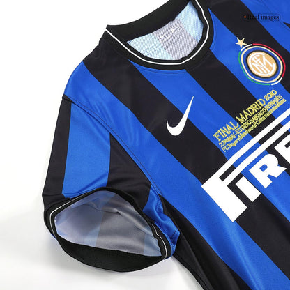Camiseta retro del Inter de Milán temporada 2009/10 - Final de la Champions League