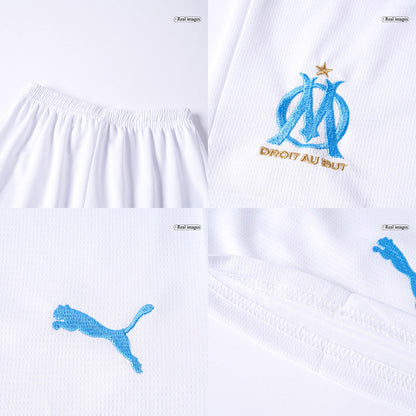 Equipación infantil del Marsella para la temporada 2025/26 (camiseta + pantalón corto)