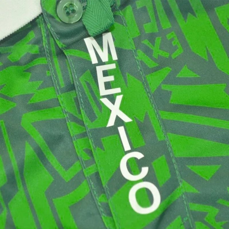 Mexico 1994 Retro Home Soccer Jersey