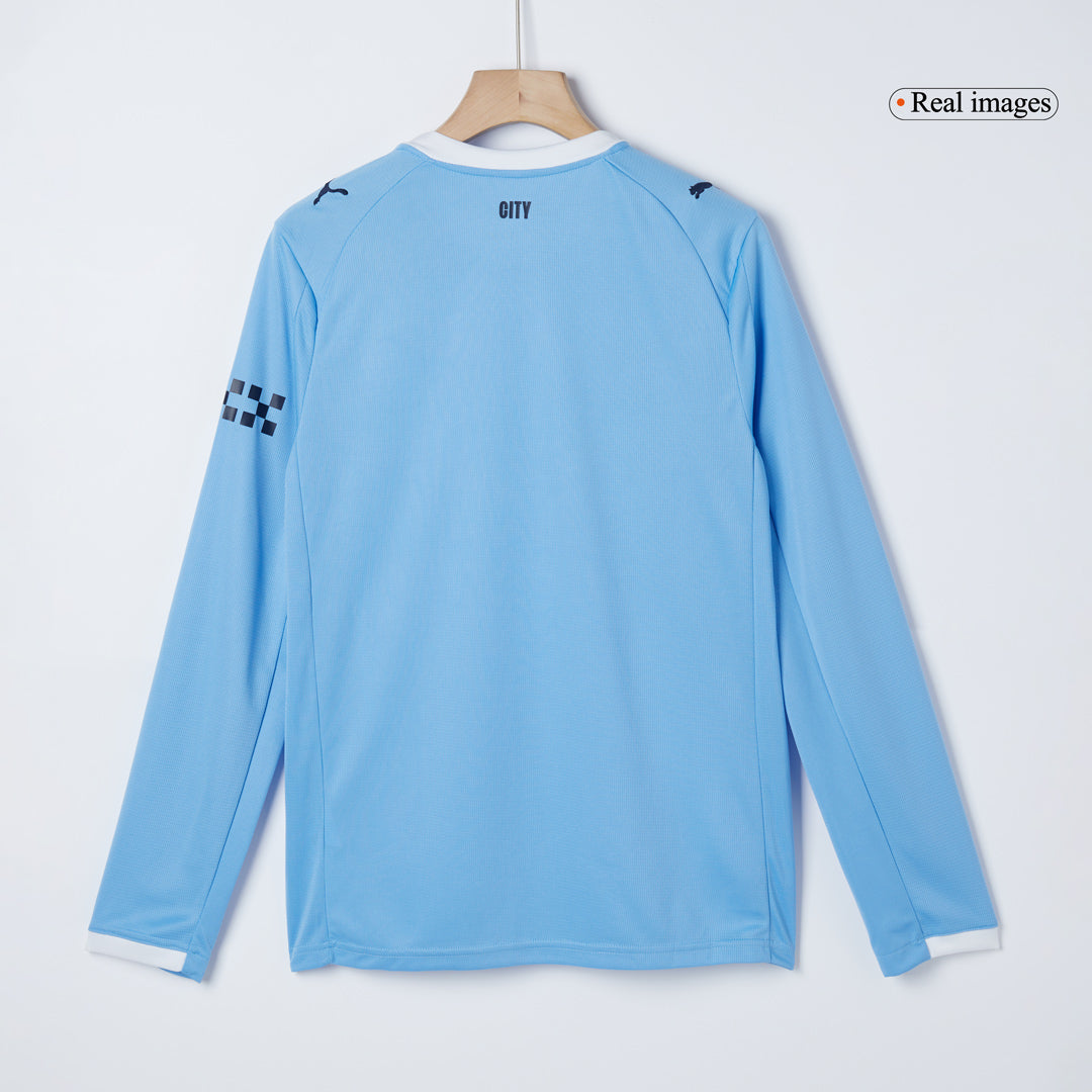 Camiseta de manga larga del Manchester City para la temporada 2025/26
