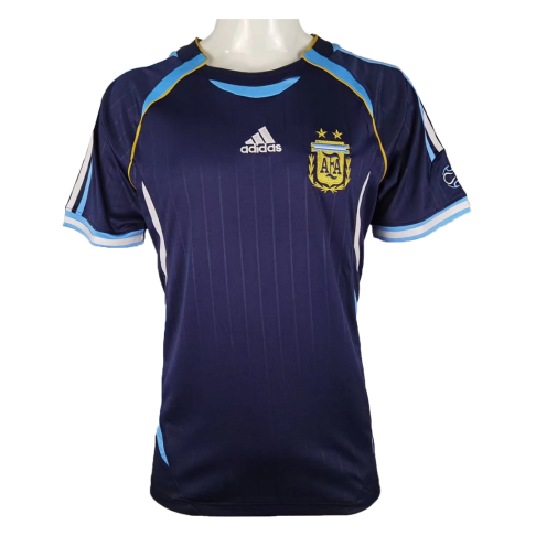 Camiseta retro de visitante de Argentina 2006
