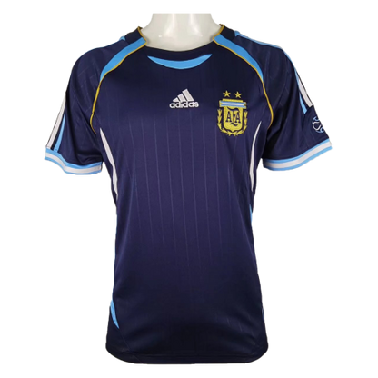 Camiseta retro de visitante de Argentina 2006