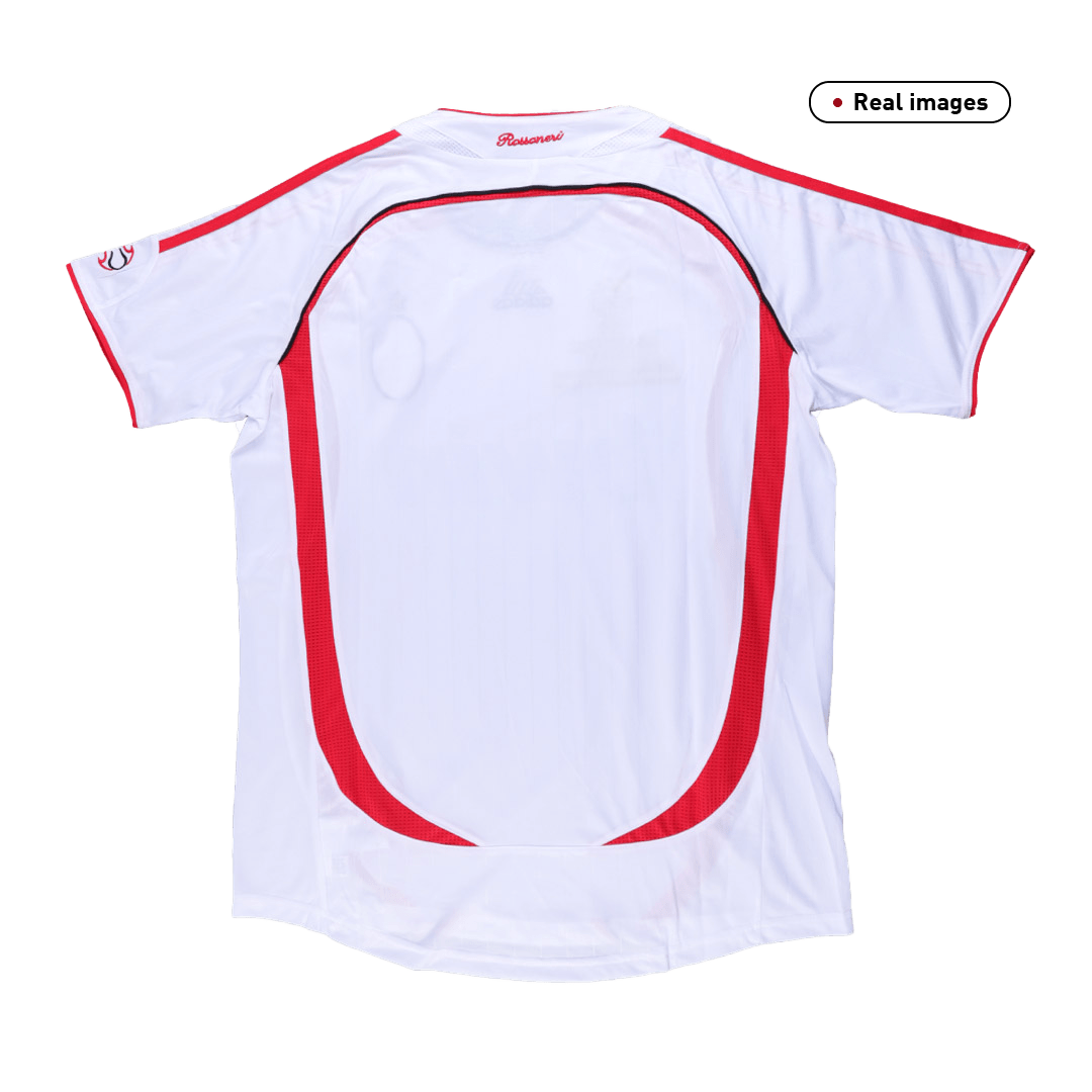 Camiseta retro de visitante del AC Milan 2006/07 - Champions League
