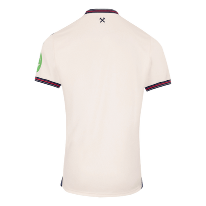 Camiseta de visitante del West Ham United 2025/26