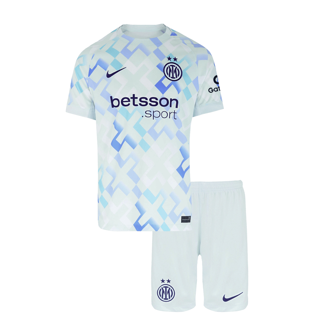 Equipación visitante infantil del Inter de Milán - Camiseta + Pantalón corto 2025/26