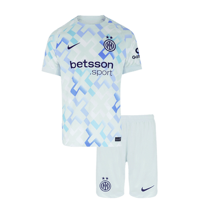 Equipación visitante infantil del Inter de Milán - Camiseta + Pantalón corto 2025/26