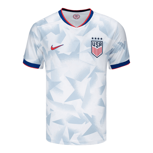 Camiseta de local de la selección femenina de fútbol de Estados Unidos (USWNT) masculina 2025, blanca - Equipo femenino